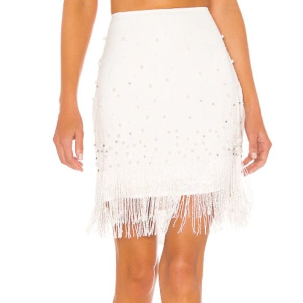 SPRING SALE! LPA Revolve Elise Skirt In White Size XS - Picture 12 of 12